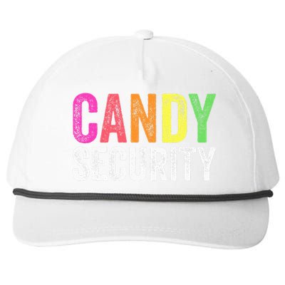 Funny Candy Security Halloween Costume Snapback Five-Panel Rope Hat