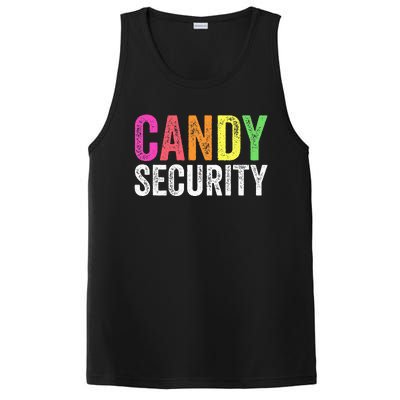 Funny Candy Security Halloween Costume PosiCharge Competitor Tank