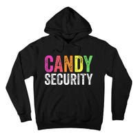 Funny Candy Security Halloween Costume Tall Hoodie