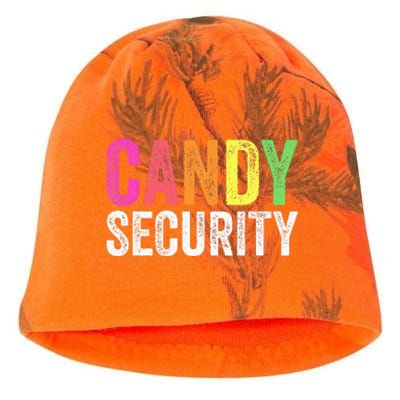 Funny Candy Security Halloween Costume Kati - Camo Knit Beanie