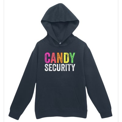 Funny Candy Security Halloween Costume Urban Pullover Hoodie