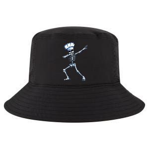 Funny Chef Skeleton Dabbing Cook Cooking Hat Hobby Cooking Funny Gift Cool Comfort Performance Bucket Hat