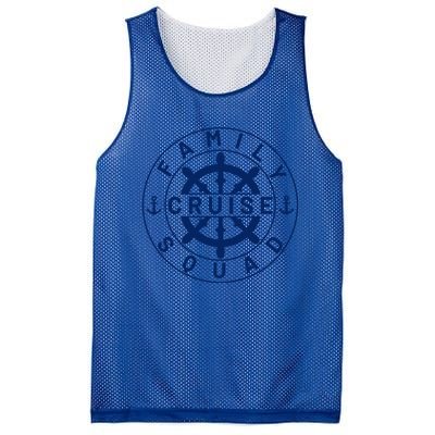 Family Cruise Squad Cruise Family And Group Cruise Ship Gift Mesh Reversible Basketball Jersey Tank