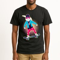 Funny Cool Skateboarding Easter Bunny Rabbit Tall T-Shirt