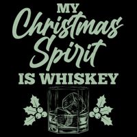 Funny Christmas Spirit Is Whiskey 16 in Basic Backpack