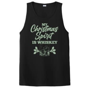 Funny Christmas Spirit Is Whiskey PosiCharge Competitor Tank