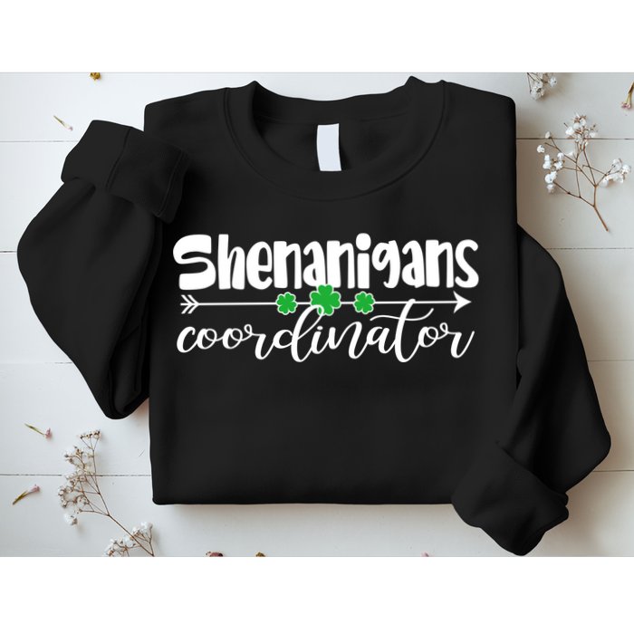 Funny Cute St Patricks Day Shenanigans Coordinator Sweatshirt