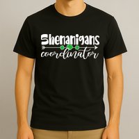 Funny Cute St Patricks Day Shenanigans Coordinator T-Shirt