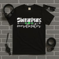 Funny Cute St Patricks Day Shenanigans Coordinator T-Shirt
