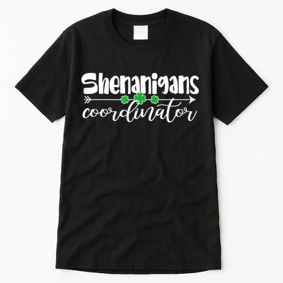 Funny Cute St Patricks Day Shenanigans Coordinator Tall T-Shirt