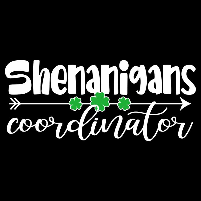 Funny Cute St Patricks Day Shenanigans Coordinator Bag