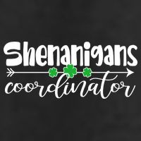 Funny Cute St Patricks Day Shenanigans Coordinator Golf Towel