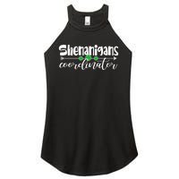 Funny Cute St Patricks Day Shenanigans Coordinator Women’s Perfect Tri Rocker Tank