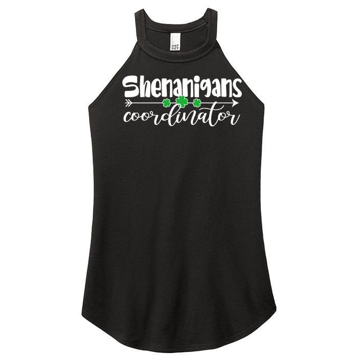 Funny Cute St Patricks Day Shenanigans Coordinator Women’s Perfect Tri Rocker Tank