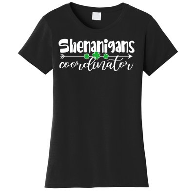 Funny Cute St Patricks Day Shenanigans Coordinator Women's T-Shirt