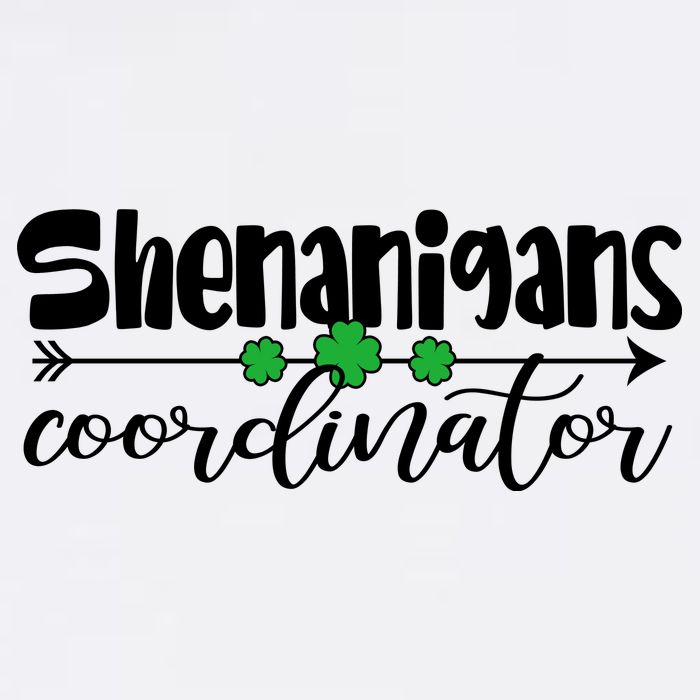 Funny Cute St Patricks Day Shenanigans Coordinator Garment-Dyed Sweatshirt