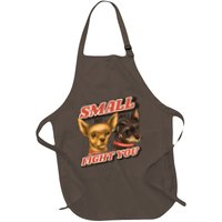 Funny Chiwawa Small But Will Fight You Apron