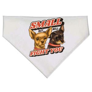 Funny Chiwawa Small But Will Fight You USA-Made Doggie Bandana