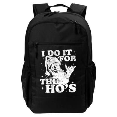 Funny Christmas Santa Shaka, I Do It For The Hos, Vintage Backpack