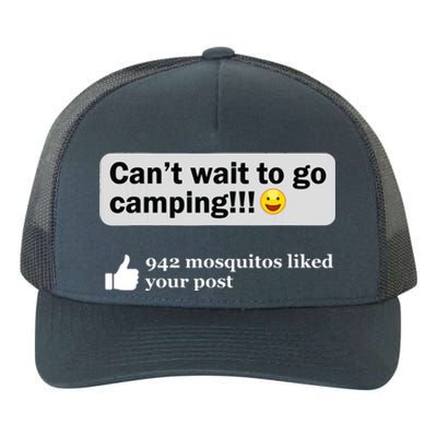 Funny Camping Saying Humor Outdoorsy Joke Camp Gear Gift Yupoong Adult 5-Panel Trucker Hat