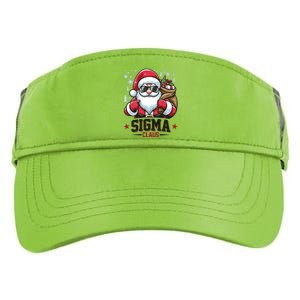 Funny Christmas Sigma Claus Cool Santa Rizz Rizzler Meme Adult Drive Performance Visor