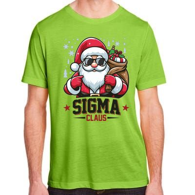 Funny Christmas Sigma Claus Cool Santa Rizz Rizzler Meme Adult ChromaSoft Performance T-Shirt