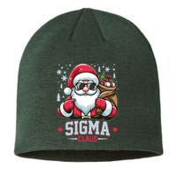 Funny Christmas Sigma Claus Cool Santa Rizz Rizzler Meme Sustainable Beanie