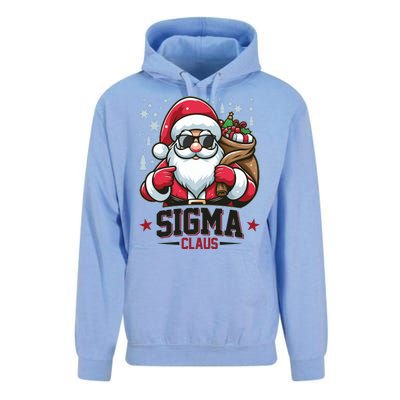 Funny Christmas Sigma Claus Cool Santa Rizz Rizzler Meme Unisex Surf Hoodie