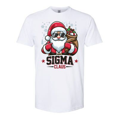 Funny Christmas Sigma Claus Cool Santa Rizz Rizzler Meme Softstyle CVC T-Shirt