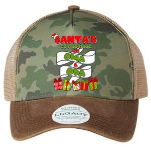 Funny Christmas Santas Got Nothing On Oma And Opa Legacy Tie Dye Trucker Hat