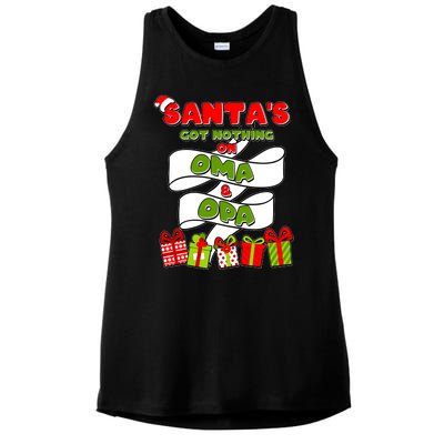 Funny Christmas Santas Got Nothing On Oma And Opa Ladies PosiCharge Tri-Blend Wicking Tank