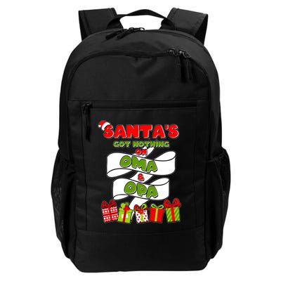 Funny Christmas Santas Got Nothing On Oma And Opa Backpack