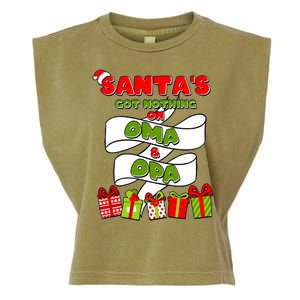 Funny Christmas Santas Got Nothing On Oma And Opa Garment-Dyed Women's Muscle Tee