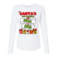 Funny Christmas Santas Got Nothing On Oma And Opa Womens Cotton Relaxed Long Sleeve T-Shirt