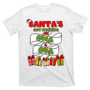 Funny Christmas Santas Got Nothing On Oma And Opa T-Shirt