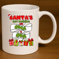 Funny Christmas Santas Got Nothing On Oma And Opa 11oz C Handle Ceramic Mug