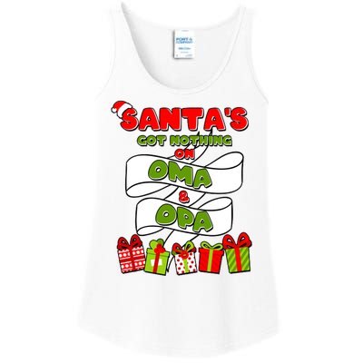 Funny Christmas Santas Got Nothing On Oma And Opa Ladies Essential Tank