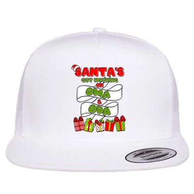 Funny Christmas Santas Got Nothing On Oma And Opa Flatbill Hat