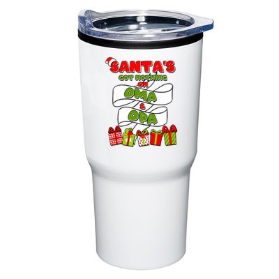 Funny Christmas Santas Got Nothing On Oma And Opa Tumbler