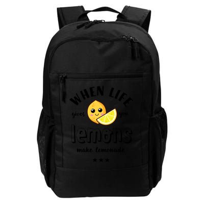 Funny Cool Summer When Life Gives You Lemons Make Lemonade Great Gift Backpack