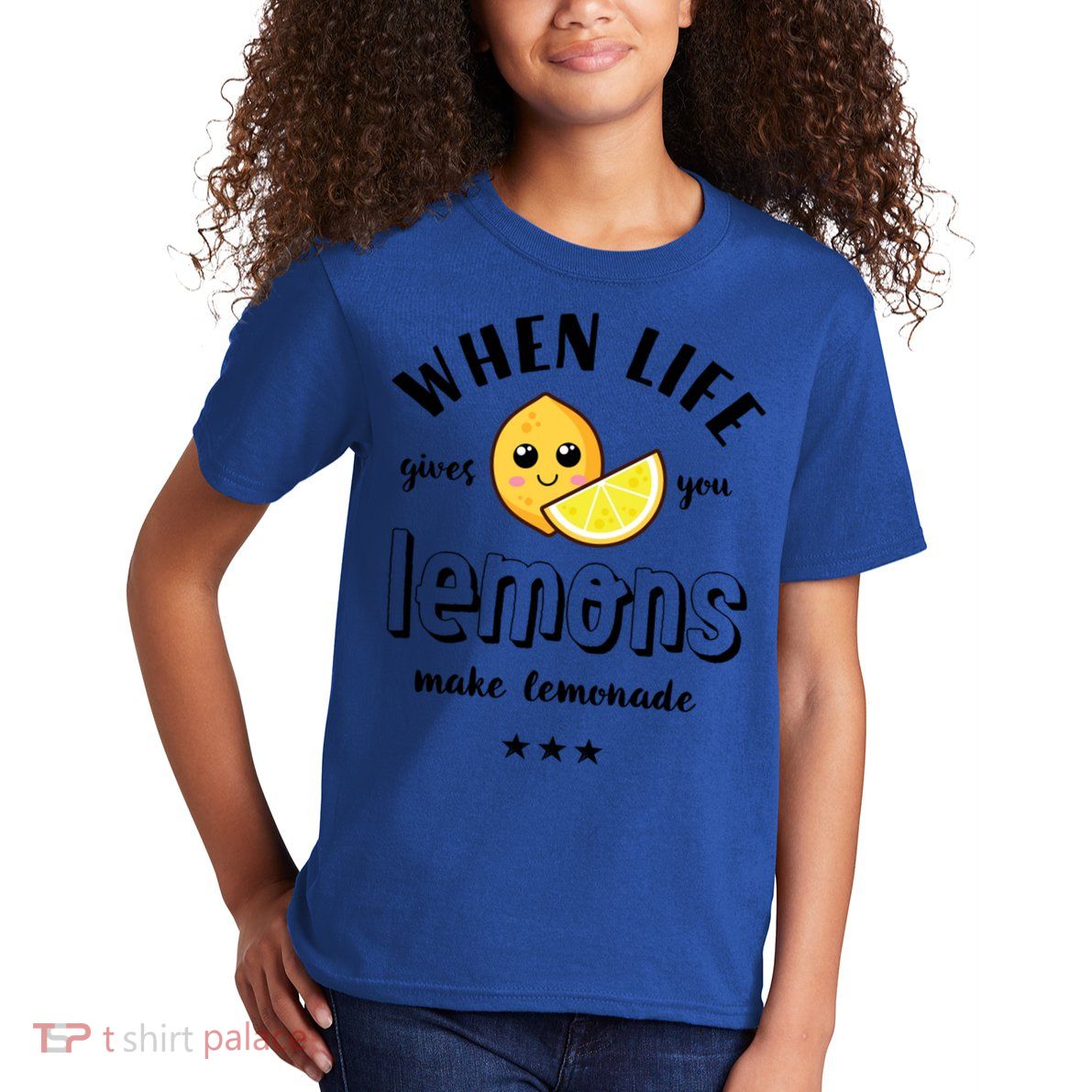 Funny Cool Summer When Life Gives You Lemons Make Lemonade Great Gift Kids T-Shirt