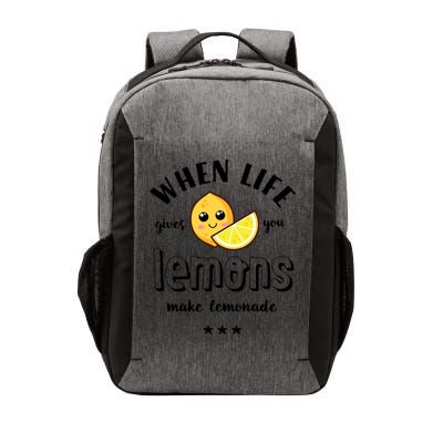 Funny Cool Summer When Life Gives You Lemons Make Lemonade Great Gift Vector Backpack