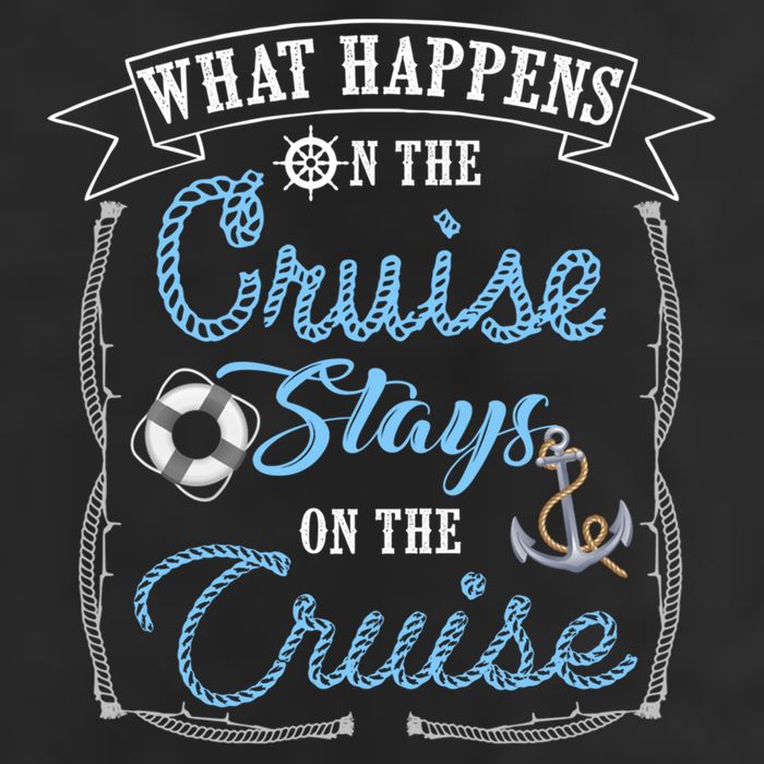 Funny Cruise Ship Vacation Gift What Happens Stays Gift Beanie