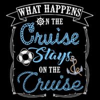 Funny Cruise Ship Vacation Gift What Happens Stays Gift Baby Bodysuit