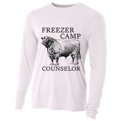 Freezer Camp Sr Rancher Butcher Homestead Cooling Performance Long Sleeve Crew