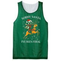 Funny Christmas Sorry Santa Reindeer Xmas Boy Girl Gift Mesh Reversible Basketball Jersey Tank