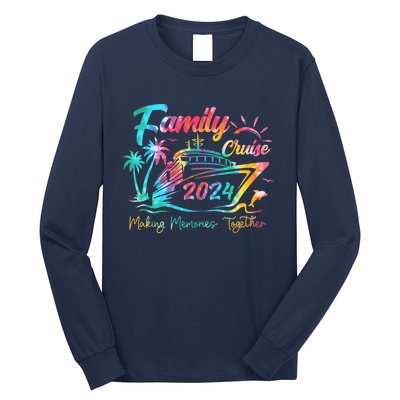 Family Cruise Shirt 2024 Vacation Making Memories Together Long Sleeve Shirt