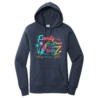 Family Cruise Shirt 2024 Vacation Making Memories Together Women's Pullover Hoodie