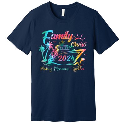 Family Cruise Shirt 2024 Vacation Making Memories Together Premium T-Shirt