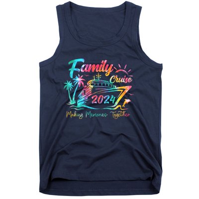 Family Cruise Shirt 2024 Vacation Making Memories Together Tank Top